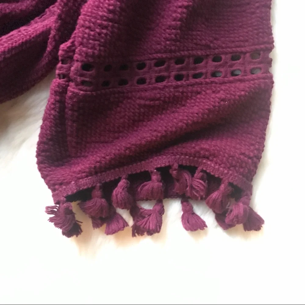 Anthropologie Olanda Tasseled Pullover